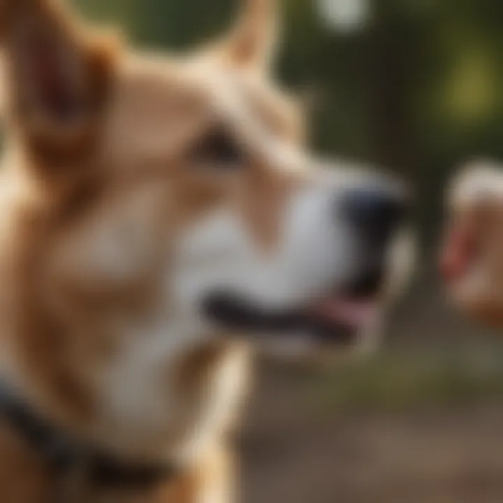 A professional dog trainer demonstrating effective training techniques.