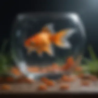 Alternative dietary options for goldfish