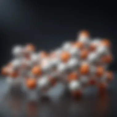 Ibuprofen Molecular Structure Illustration of ibuprofen molecular structure