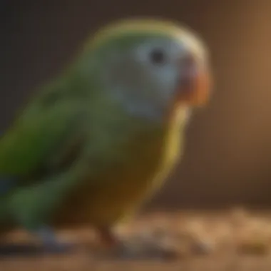 Transitioning parakeets to pellet food