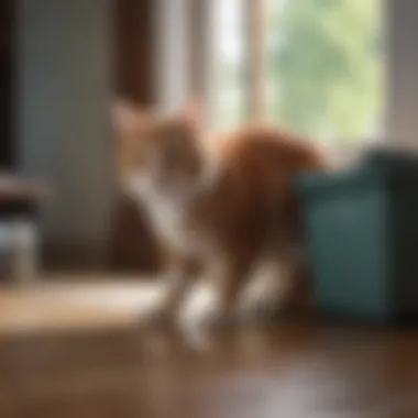 Establishing a Cleaning Routine An illustrated routine for litter box cleaning schedule