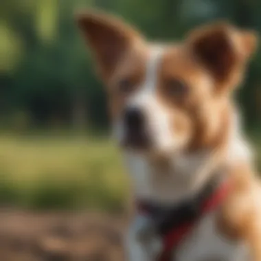 Deaf dog learning through positive reinforcement