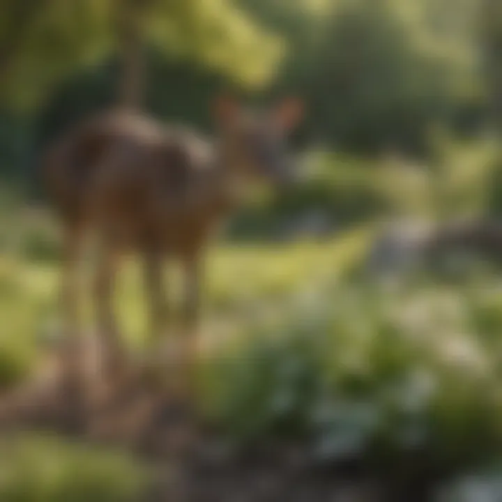 An overview of care tips for maintaining a deer-resistant garden.