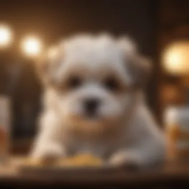 Feeding Schedule for Shih Poo Puppies A feeding schedule chart for Shih Poo puppies