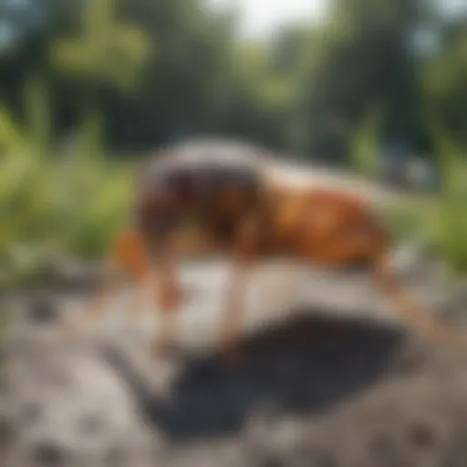 Natural remedies for flea control in backyards