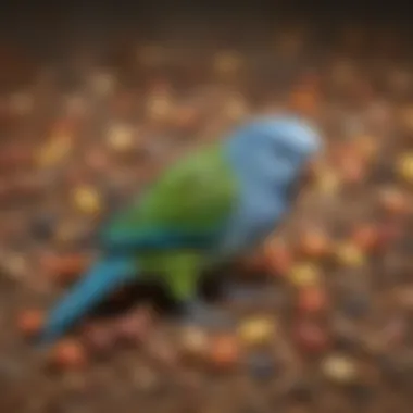 Nutritious Seed Mixes for Parrotlets An array of diverse seed mixes beneficial for parrotlets