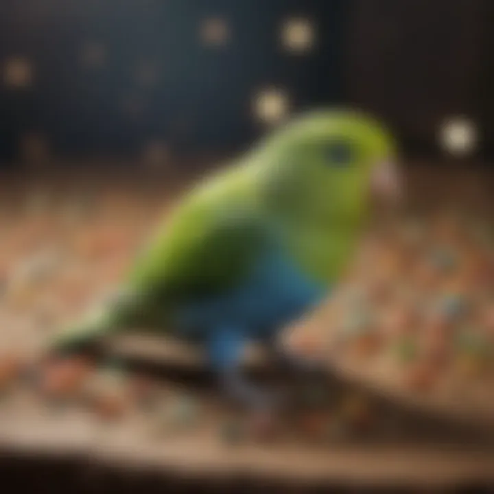 A collection of high-quality pellets designed for parrotlets