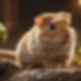 A collection of adorable gerbils in various poses