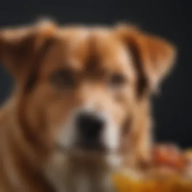 Dietary Influences on Dog Kidney Health A visual representation of dietary factors affecting kidney health in dogs.