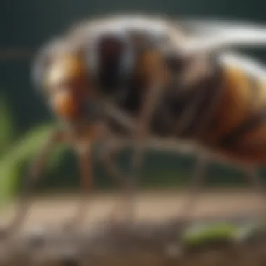 Ecological Considerations of Insecticides Ecological impact graphic illustrating effects of chemical insecticides