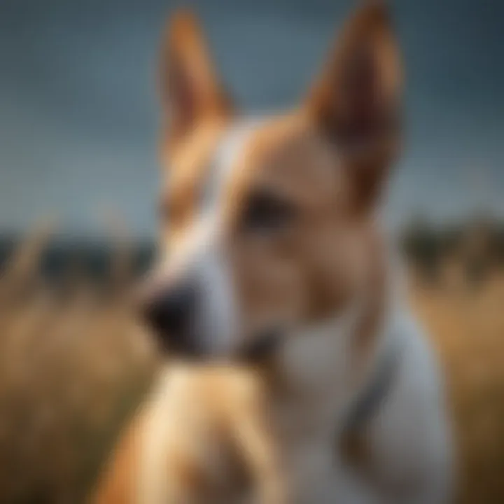 An infographic showing common causes of ear shaking in dogs, including allergens and infections.