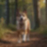 An advanced dog fetching machine in action