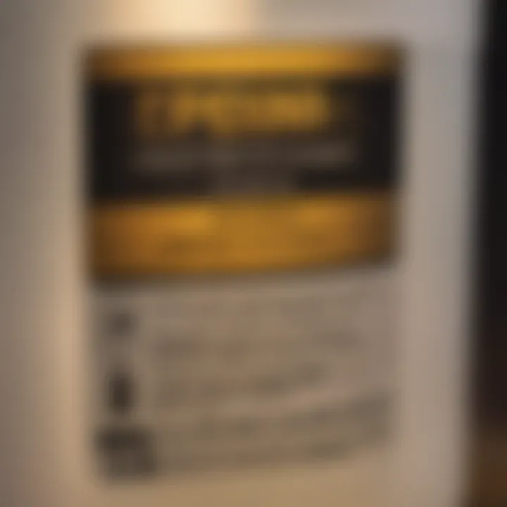 A detailed view of key ingredients labeled on a bug fogger container.