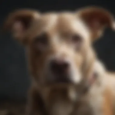 Healthy Dog After Mange Treatment A healthy dog after successful mange treatment
