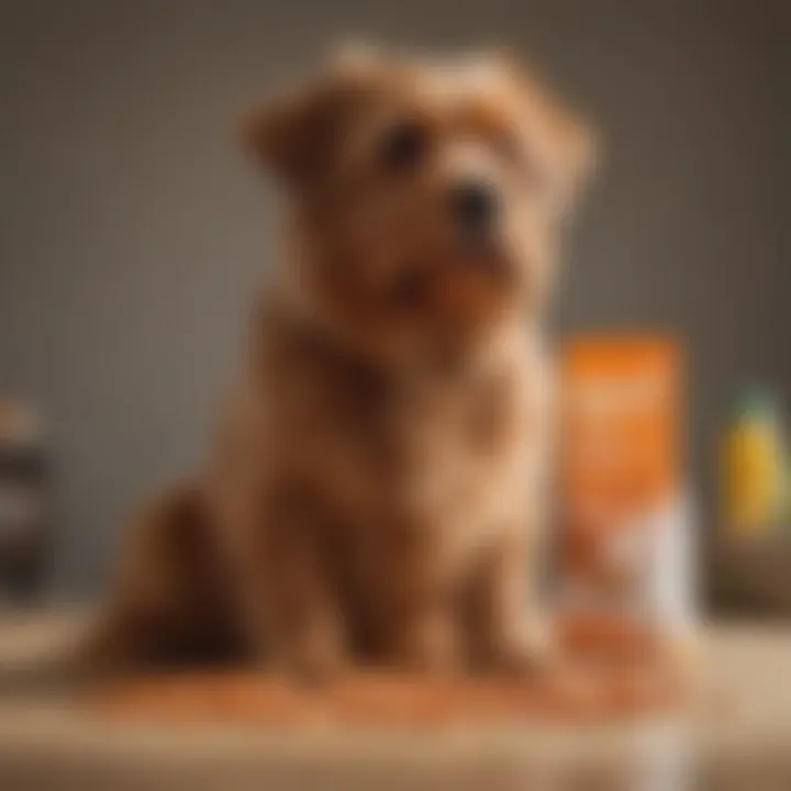 Nutritional breakdown of Iams dog food highlighting key ingredients