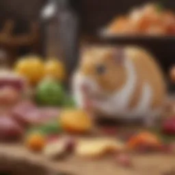 Colorful assortment of Kaytee food for wild hamsters