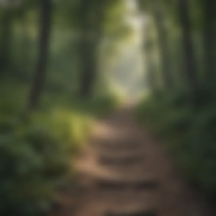 Adventure enthusiasts hiking on a scenic trail in a Minnesota state park