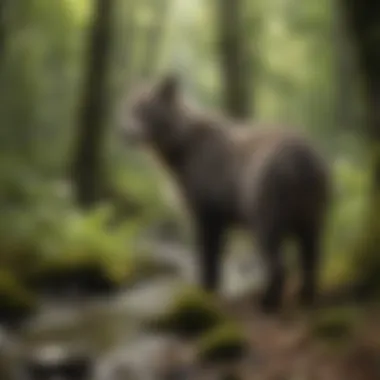 Great Smoky Mountains Biodiversity The lush greenery and diverse wildlife of Great Smoky Mountains National Park.
