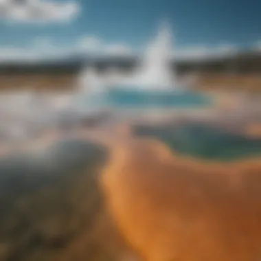 Yellowstone's Geothermal Wonders The vibrant landscape of Yellowstone National Park featuring geothermal pools.