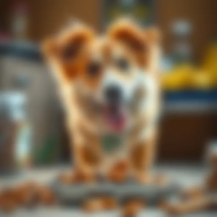 Yeast culture enhancing dog food