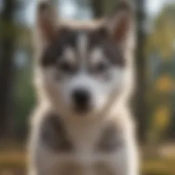 Nutritional components for a Siberian Husky puppy