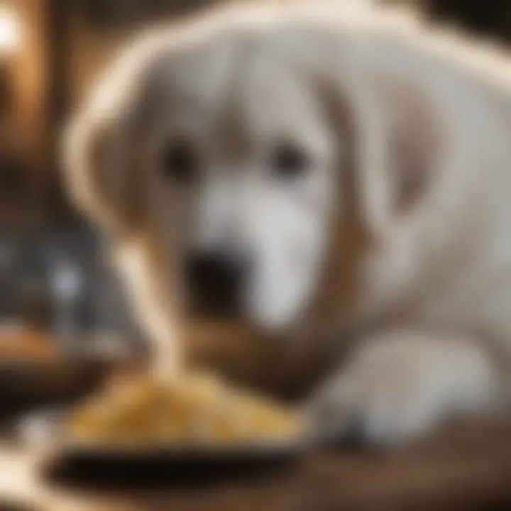 Feeding schedule for Great Pyrenees puppies