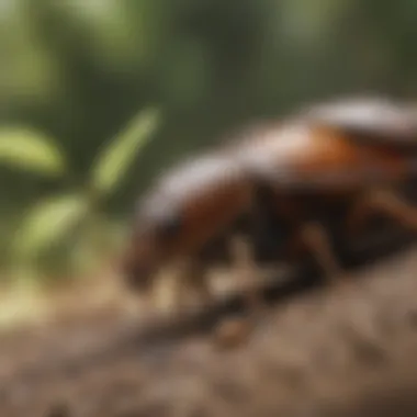 Diverse Roach Species Detailed illustration of various roach species