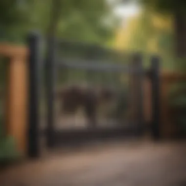 Practical Installation Overview Installation of an expandable deck gate highlighting its practicality