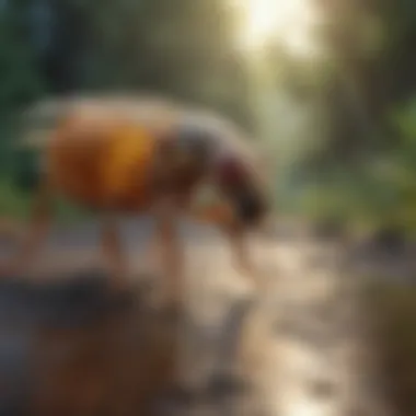 Natural Remedies for Flea Removal Visual representation of natural flea remedies