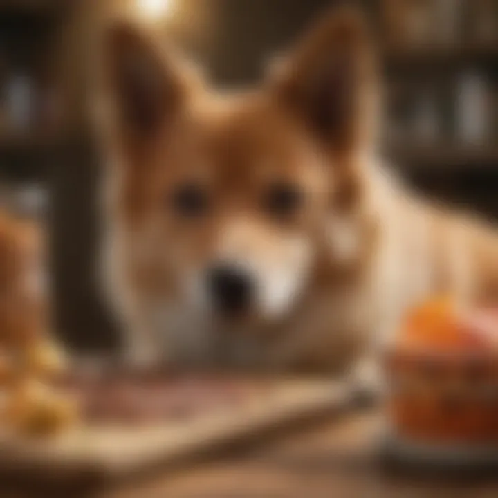 Ingredients of Canidae dog food showcasing gastrointestinal health benefits