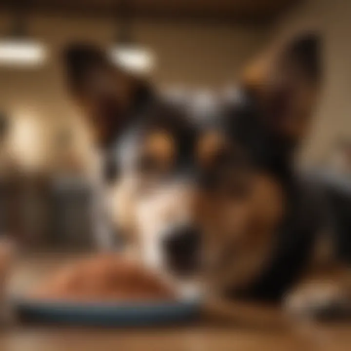 Pet owner transitioning their dog to Canidae food