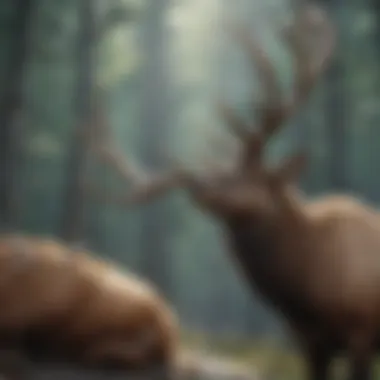 A pet owner selecting elk antlers from an online shop.