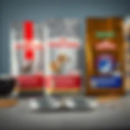 Detailed look at Royal Canin dog food packaging specifically for pancreatitis management