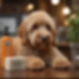A selection of grooming soaps suitable for Goldendoodles