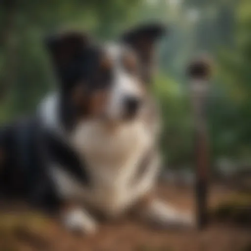 A selection of brushes suitable for grooming Border Collies.
