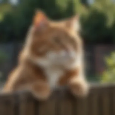 Different types of fencing suitable for keeping cats safe