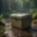 Variety of bait boxes showcasing different designs and materials