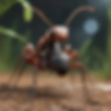 The Ant Lifecycle Explained A detailed illustration of the ant lifecycle from birth to maturity.