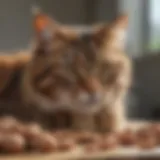 A selection of high-protein cat foods