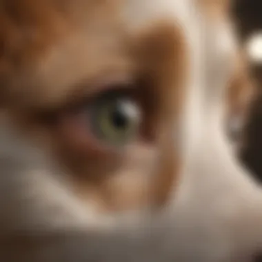 When to Seek Professional Help for Tear Stains Veterinarian examining a dog's eyes for health issues