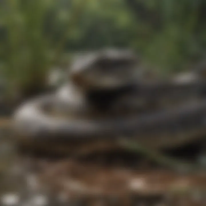Conservationists working to manage the invasive python population.