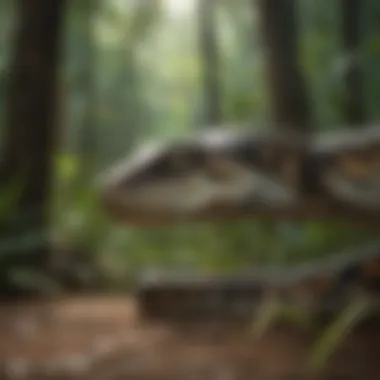 Threatened Native Species A native species in the Everglades threatened by the invasive python.