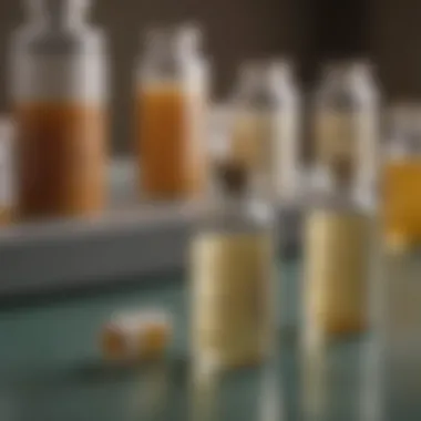 Penicillin in Veterinary Practice Penicillin vials in a veterinary clinic