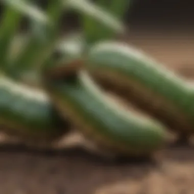 Life Cycle of Armyworms Illustration of the life cycle of armyworms