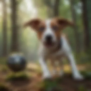 Technological Innovations in Fetch Mechanisms An advanced robotic device designed for automatic fetch, highlighting technology's role in animal behavior.