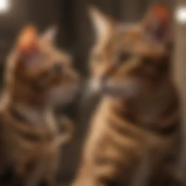 Playful Nature of Bengal Cats Bengal cat engaging playfully with a toy