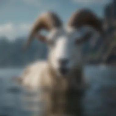 Capricorn Zodiac Symbol: The Goat and Sea Creature Symbol of Capricorn represented by a goat and sea creature