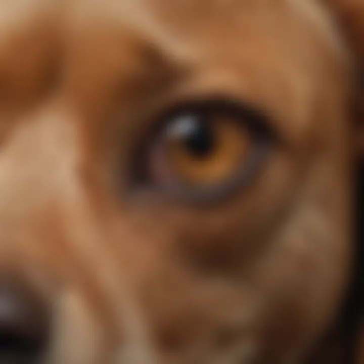 Illustration of common symptoms of dog ear infections