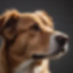 A close-up of a dog shaking its ears, illustrating discomfort and irritation.