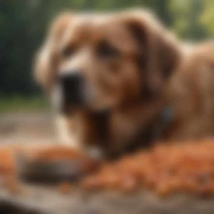 Nutritional ingredients for large breed dog food